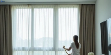 Delicate sheer drape cleaning burpengary-east Matty Curtain Cleaning