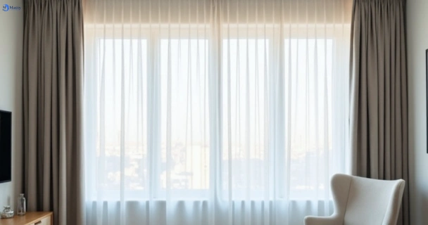 Restored vibrant drapes in burpengary-east QLD after Matty Curtain Cleaning