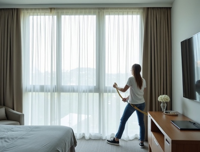 Burpengary East Sheer Curtain Cleaning